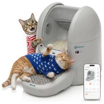 Caixa de Areia Petcove PurrTek Max XL 65L Controle por App WiFi Caixa de Areia Petcove PurrTek Max XL 65L Controle por App WiFi