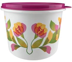 Caixa de armazenagem 1,7 litros Linha Florescência Tupperware Caixa de armazenagem 1,7 litros Linha Florescência Tupperware