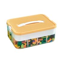 Caixa De Armazenamento Ajustável Para Blocos De Montar Lego, Organizador De Brinquedos Para Crianças