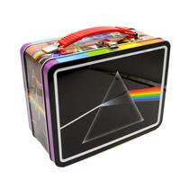Caixa de armazenamento AQUARIUS Pink Floyd DSOM Fun Box Tin com alça Caixa de armazenamento AQUARIUS Pink Floyd DSOM Fun Box Tin com alça