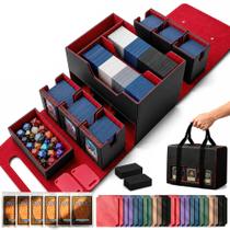 Caixa de Armazenamento ArtBoutiq MTG para Deck com Alça para 2000+ Cartas Caixa de Armazenamento ArtBoutiq MTG para Deck com Alça para 2000+ Cartas