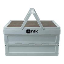 Caixa de Armazenamento Camp Boxx P Estrutura Compactável Espaçosa Branco NTK Caixa de Armazenamento Camp Boxx P Estrutura Compactável Espaçosa Branco NTK