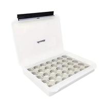 Caixa De Armazenamento Compacta E Portátil Para Montagem De Iscas, 35 Bobinas De Espuma, Organizador