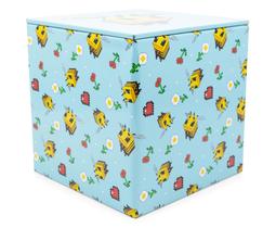 Caixa de armazenamento Cube Organizer Minecraft Bee Pattern 10 cm Tin Caixa de armazenamento Cube Organizer Minecraft Bee Pattern 10 cm Tin