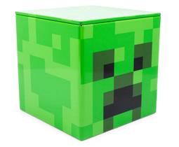 Caixa de armazenamento Cube Organizer Minecraft Creeper 10 cm Tin
