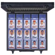 Caixa de armazenamento D DACKIT A-1200 para 1200 porta-cartões de 3 x 4"