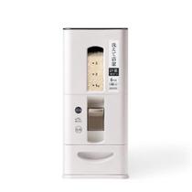Caixa de armazenamento de arroz, automático, 6kg, cor branca. Dispenser de arroz. Caixa de armazenamento de arroz, automático, 6kg, cor branca. Dispenser de arroz.