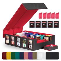 Caixa de armazenamento de cartas colecionáveis Kabinka com display Commander Caixa de armazenamento de cartas colecionáveis Kabinka com display Commander