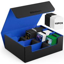 Caixa de armazenamento de cartas colecionáveis Mlikero Card Deck Case 1800+ Cards Caixa de armazenamento de cartas colecionáveis Mlikero Card Deck Case 1800+ Cards