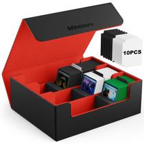 Caixa de armazenamento de cartas colecionáveis Mlikero Card Deck Case 1800+ Cards Caixa de armazenamento de cartas colecionáveis Mlikero Card Deck Case 1800+ Cards