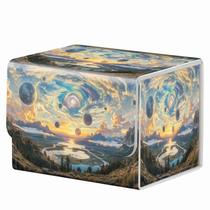 Caixa de armazenamento de cartas colecionáveis RMJKXQZG para cartões TCG MTG 200+ Caixa de armazenamento de cartas colecionáveis RMJKXQZG para cartões TCG MTG 200+