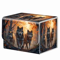 Caixa de armazenamento de cartas colecionáveis RMJKXQZG para TCG MTG Commander Deck Caixa de armazenamento de cartas colecionáveis RMJKXQZG para TCG MTG Commander Deck
