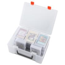 Caixa de armazenamento de cartas colecionáveis Saichotoy para mais de 800 Pokémon, MTG, Yugioh