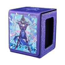 Caixa De Armazenamento De Cartas Temática YGO Dark Magician De Grande Capacidade Com Fecho Magnético