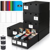 Caixa de armazenamento de cartões colecionáveis AOBOPLE 15000+ Cards Organizer Caixa de armazenamento de cartões colecionáveis AOBOPLE 15000+ Cards Organizer