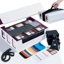 Caixa de armazenamento de cartões Scimi Extra Large contém mais de 3600 cartões