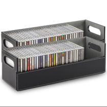 Caixa de armazenamento de CD Armazene seu organizador doméstico para 40 CDs Caixa de armazenamento de CD Armazene seu organizador doméstico para 40 CDs