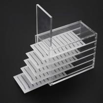 Caixa de armazenamento de cílios Sonew Acrylic Cosmetic Organizer Clear