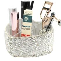 Caixa de armazenamento de cosméticos de mesa Bestbling de 8 furos em forma de coração Caixa de armazenamento de cosméticos de mesa Bestbling de 8 furos em forma de coração