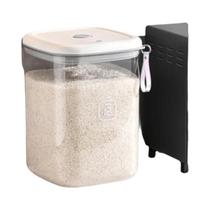Caixa De Armazenamento De Farinha De Arroz Selada De Grande Capacidade 6L 12L Pote De Ração Para