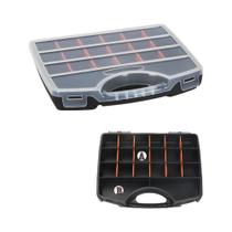 Caixa De Armazenamento De Ferramentas De Plástico Reforçado Organizador De Brocas E Acessórios