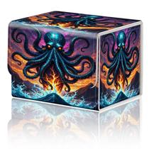 Caixa de armazenamento de jogos de cartas DEGDFSGR Dark And Evil Octopus Caixa de armazenamento de jogos de cartas DEGDFSGR Dark And Evil Octopus