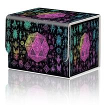 Caixa de armazenamento de jogos de cartas DEGDFSGR para TCG Deck MTG Purple Caixa de armazenamento de jogos de cartas DEGDFSGR para TCG Deck MTG Purple