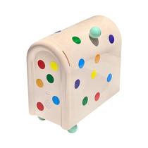 Caixa De Armazenamento De Maquiagem E Joias Para Estudantes Com Estampa De Poá Para Mesa De