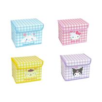 Caixa De Armazenamento De Mesa Cute Hello Kitty Kuromi Cinnamoroll Para Brinquedos, Roupas Íntimas E