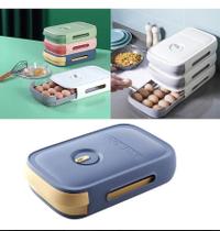 Caixa De Armazenamento De Ovos Geladeira Empilhável