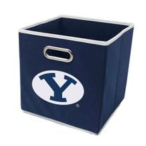 Caixa de armazenamento dobrável Franklin Sports NCAA Brigham Young University Cougars 10,5 x 10,5 Caixa de armazenamento dobrável Franklin Sports NCAA Brigham Young University Cougars 10,5 x 10,5