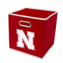 Caixa de armazenamento dobrável Franklin Sports NCAA Nebraska Huskers Caixa de armazenamento dobrável Franklin Sports NCAA Nebraska Huskers