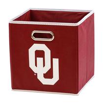 Caixa de armazenamento dobrável Franklin Sports NCAA Oklahoma Sooners Caixa de armazenamento dobrável Franklin Sports NCAA Oklahoma Sooners