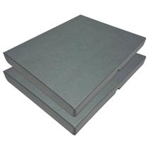 Caixa de armazenamento Folio Lineco Clamshell Design 42x52x4,5cm cinza Caixa de armazenamento Folio Lineco Clamshell Design 42x52x4,5cm cinza