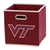 Caixa de armazenamento Franklin Sports NCAA Virginia Tech Caixa de armazenamento Franklin Sports NCAA Virginia Tech