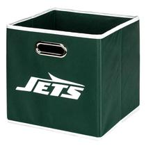 Caixa de armazenamento Franklin Sports New York Jets NFL 11x11 Caixa de armazenamento Franklin Sports New York Jets NFL 11x11