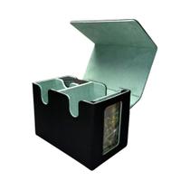 Caixa De Armazenamento Grande Com Janela Para Conjunto De Cartas De Jogo De Tabuleiro Commander 200+