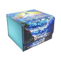 Caixa De Armazenamento Horizontal Impermeável Para Múltiplos Conjuntos De Cartas De Jogo