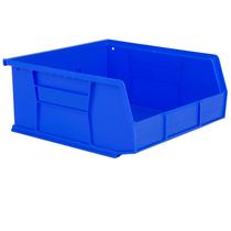 Caixa de armazenamento Hudson Exchange empilhável de 11 x 11 x 5 polegadas azul, 1 pacote
