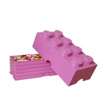 Caixa de Armazenamento LEGO Room Copenhagen - 8 Pink - 4,7L