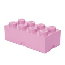 Caixa de Armazenamento LEGO Room Copenhagen Brick 8 - Roxa Claro Caixa de Armazenamento LEGO Room Copenhagen Brick 8 - Roxa Claro