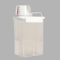 Caixa de Armazenamento Multiuso com copo medidor 1,8L