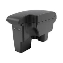 Caixa De Armazenamento Para Apoio De Braço Toyota Hilux Com USB E LED, Acessórios Para Carro,