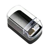 Caixa De Armazenamento Para Brocas De Unha Com 30 Furos E Escova De Limpeza, Suporte Para Cabeça De