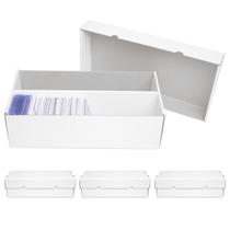 Caixa de armazenamento para cartas NUMINA com 2 fileiras, comporta até 1600 cartas