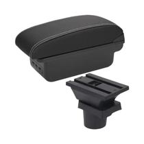 Caixa De Armazenamento Para Console De Apoio De Braço VW up Skoda Citigo Mii Com Suporte Para Copos