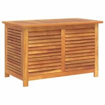 Caixa de Armazenamento para Jardim vidaXL em Madeira Maciça de Acácia 90x50x56 cm Caixa de Armazenamento para Jardim vidaXL em Madeira Maciça de Acácia 90x50x56 cm