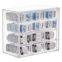 Caixa de armazenamento para lentes de contato MUQING Daily 12 Grids Clear