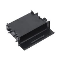 Caixa De Armazenamento Para Rádio De Carro 1DIN Em ABS Preto, Organizador Interno Multiuso, Peças De Caixa De Armazenamento Para Rádio De Carro 1DIN Em ABS Preto, Organizador Interno Multiuso, Peças De