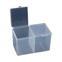 Caixa De Armazenamento Para Unhas Com Dupla Grelha, À Prova De Poeira, Capa De Cinto, Lenço De